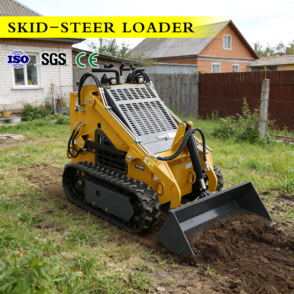 Heavy Equipment China Brand - Heavy Skid Steer With Attachment Compact