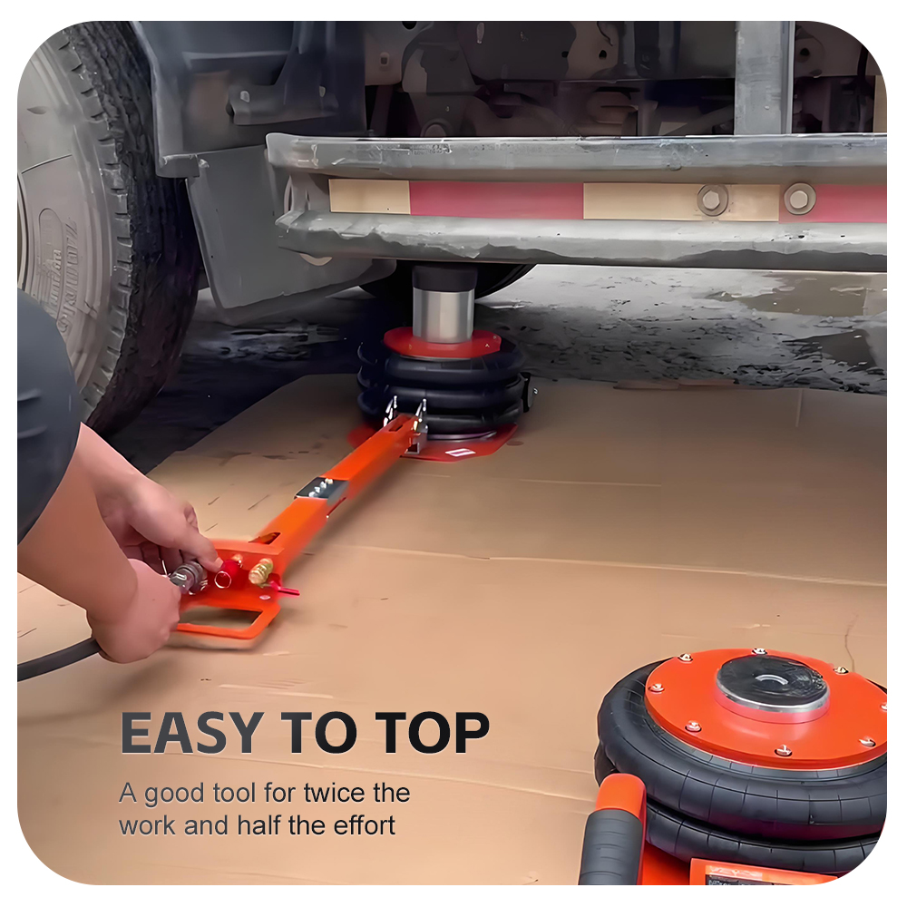 3-ton Adjustable Air Cushion J - Heavy Equipment Jack ulasan dan harga