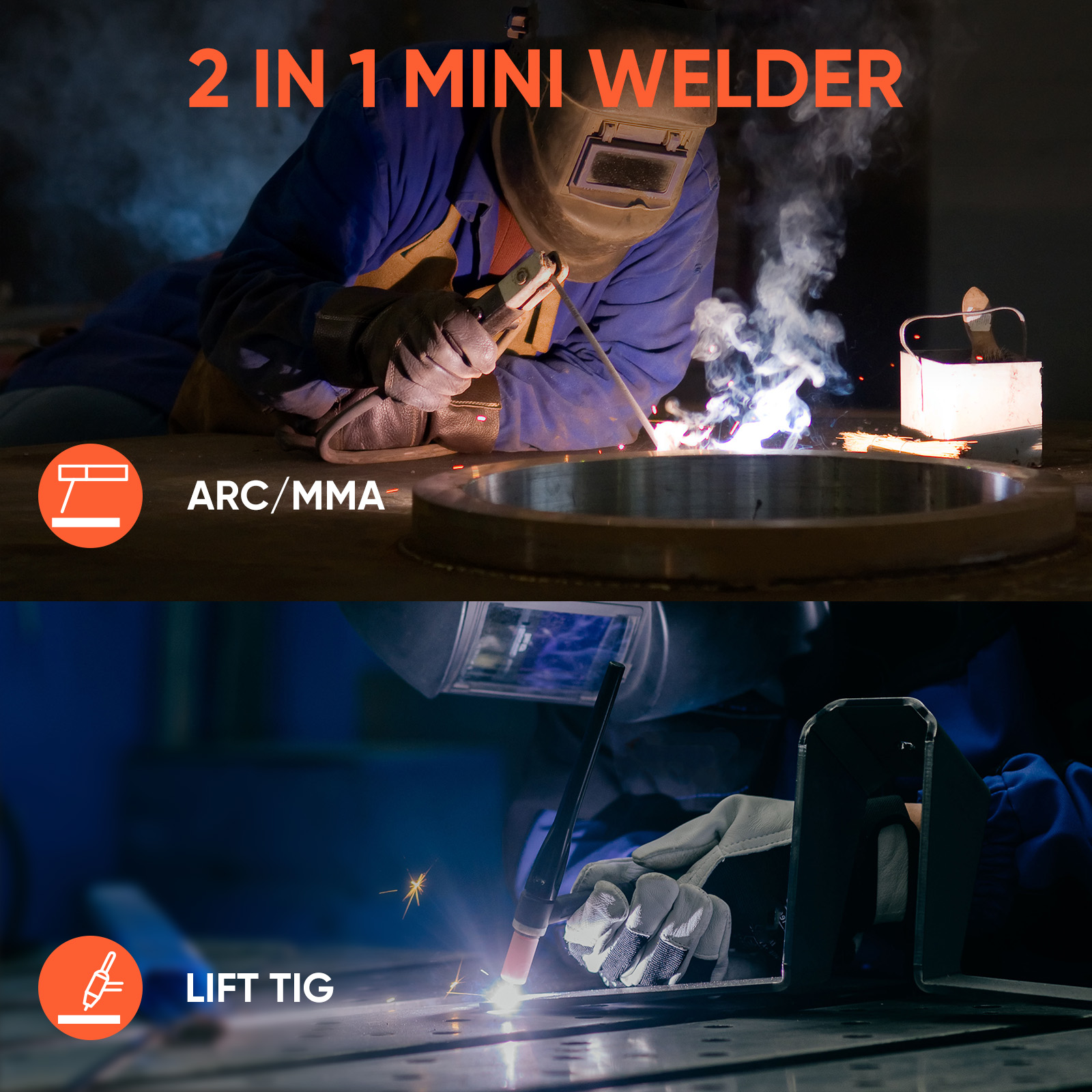 HITBOX ARC200S 110V Mini Porta - Portable Welding Generator ulasan dan harga
