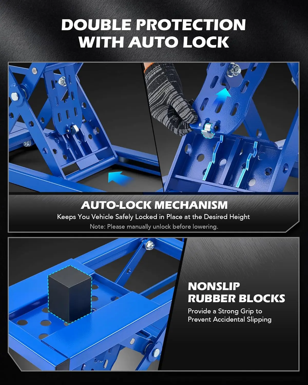 Orion Motor Tech Portable Car  - Heavy Equipment Jack ulasan dan harga