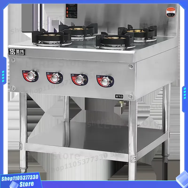 Commercial 6 Burner Gas Stove  - Heavy Equipment Kitchen ulasan dan harga