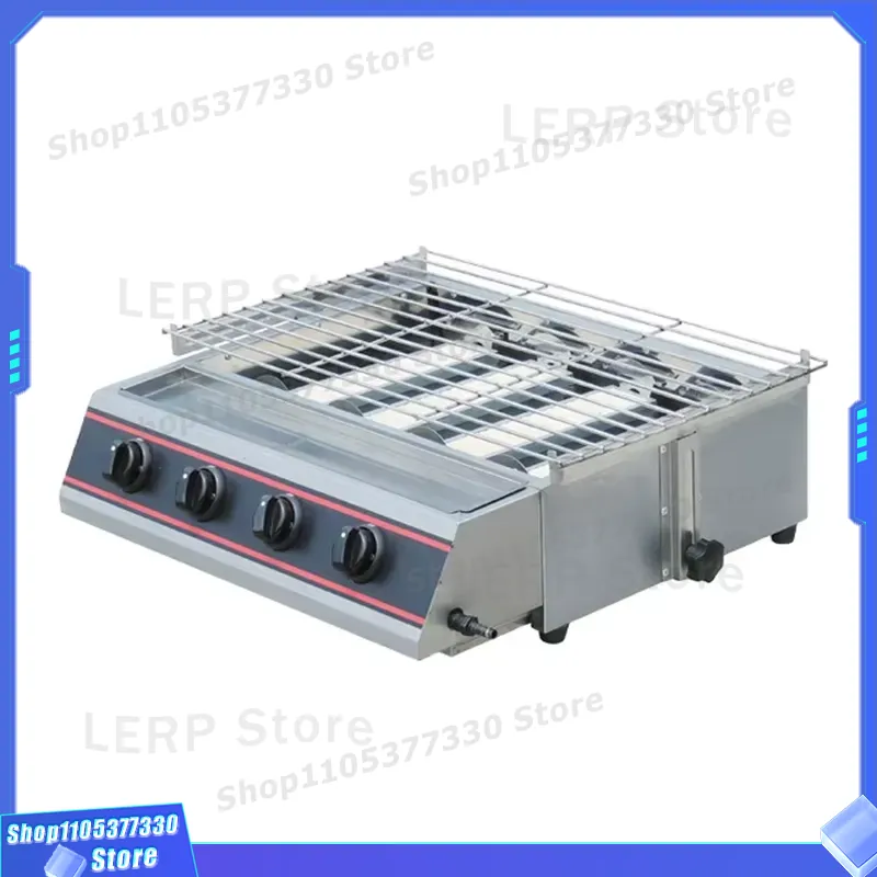 Stainless Steel Gas BBQ Grill  - Heavy Equipment Kitchen ulasan dan harga